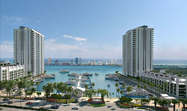 Apartamento em Aventura, Miami - Marina Palms Yacht Club & Residences