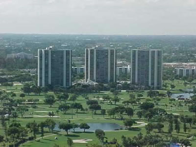 Aventura - Miami, Florida Apartamento Luxo com vista de Campo de Golf $199,000