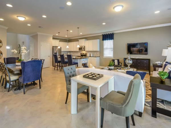 Casa de Férias em Resort Condominio Windsor at Westside - Orlando - 8 quartos / 6 banheiros $441,990