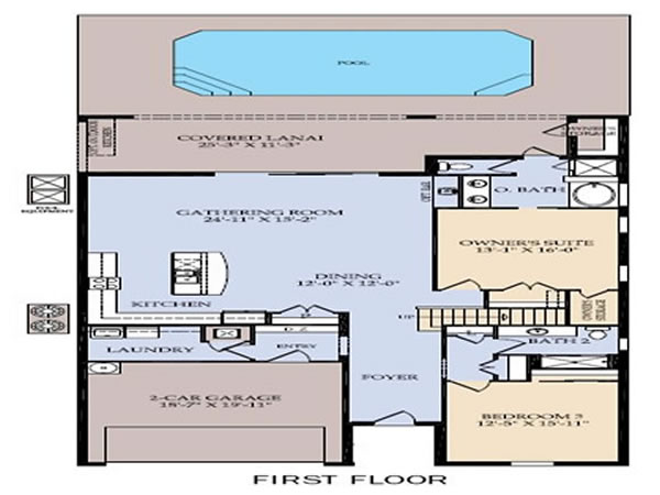 Casa de Férias em Resort Condominio Windsor at Westside - Orlando - 6 quartos / 4.5 banheiros $391,990